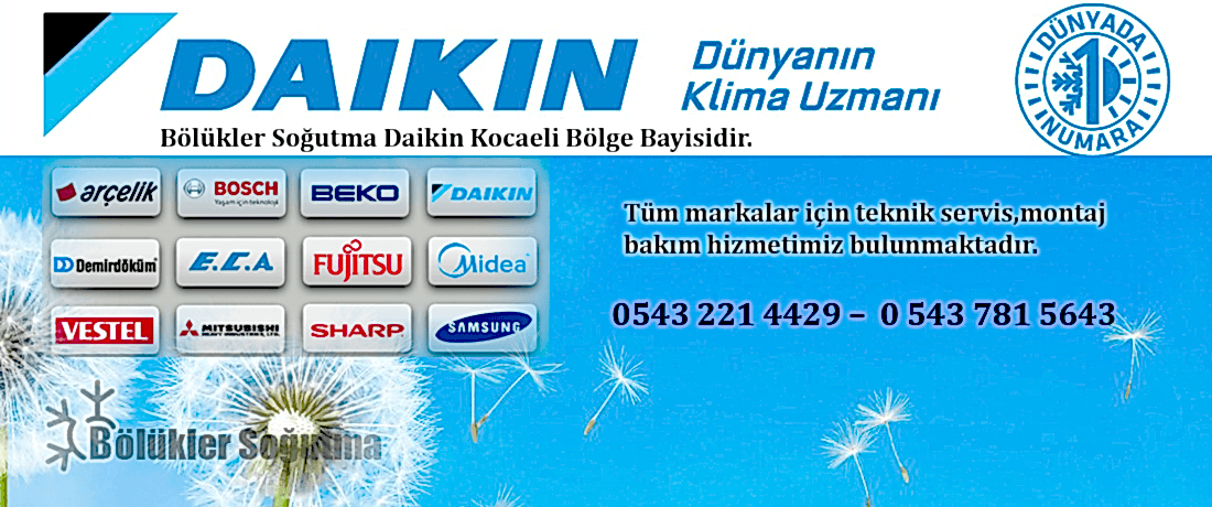 Bölükler Soğutma - Darıca Klima Servisi